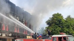 Kebakaran Pertokoan di Abepura Jayapura, Tiga Orang Tewas