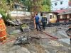 Rumah Penjaga Wisma Tepi Laut Tanjungpinang Dilalap Api