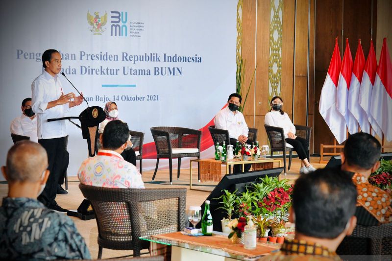 Presiden Jokowi Beri Waktu bagi BUMN Untuk Perubahan Fundamental Berdaya Saing
