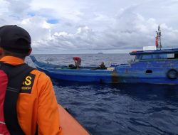 Tim SAR Gabungan Berhasil Temukan Kapal Mati Mesin di Perairan Kepulauan Anambas