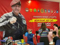 Ribuan Pelajar dan Masyarakat Antusias Ikuti Vaksinasi Binda Kepri di Batam