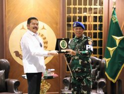 Komandan Puspom TNI Kunjungi Jaksa Agung, Ini Pembahasan Hangatnya