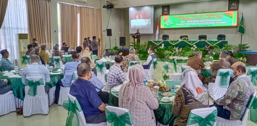 Kajati Hari Setiyono: Sektor Perbankan di Kepri Jangan Dijadikan Ladang Korupsi