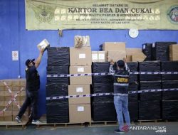 BC Surakarta Amankan 1.122.800 Batang Rokok Tanpa Cukai