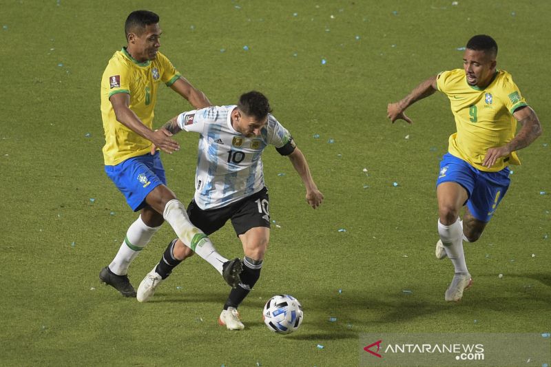 Hasil Argentina vs Brazil Kualifikasi Piala Dunia 2022 Berakhir Tanpa Gol