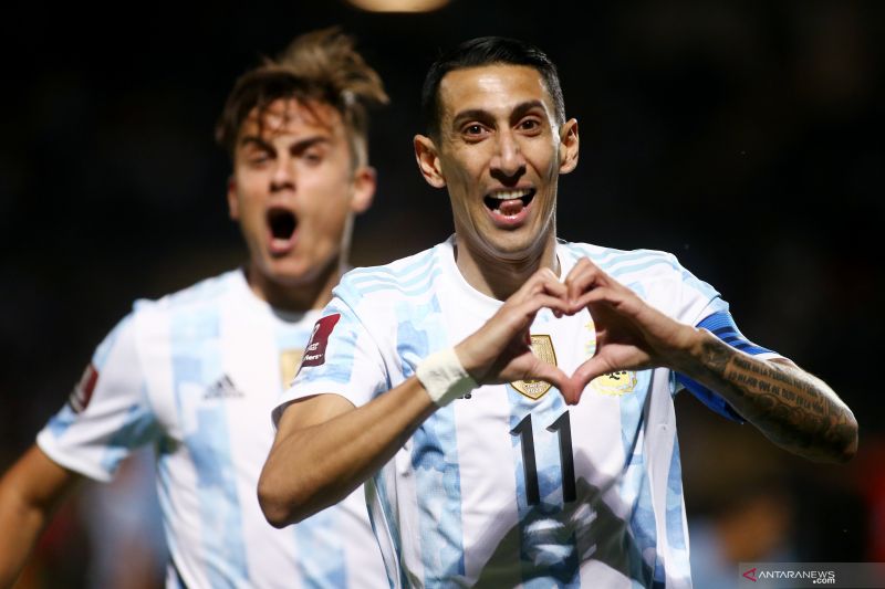 Gol Tunggal Angel di Maria Bawa Argentina Menang Tipis 1-0