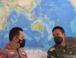 Panglima TNI Kunjungan Kerja ke Mabes Polri