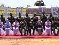 Panglima TNI Resmikan Markas Kogabwilhan dan Monumen Tri Matra
