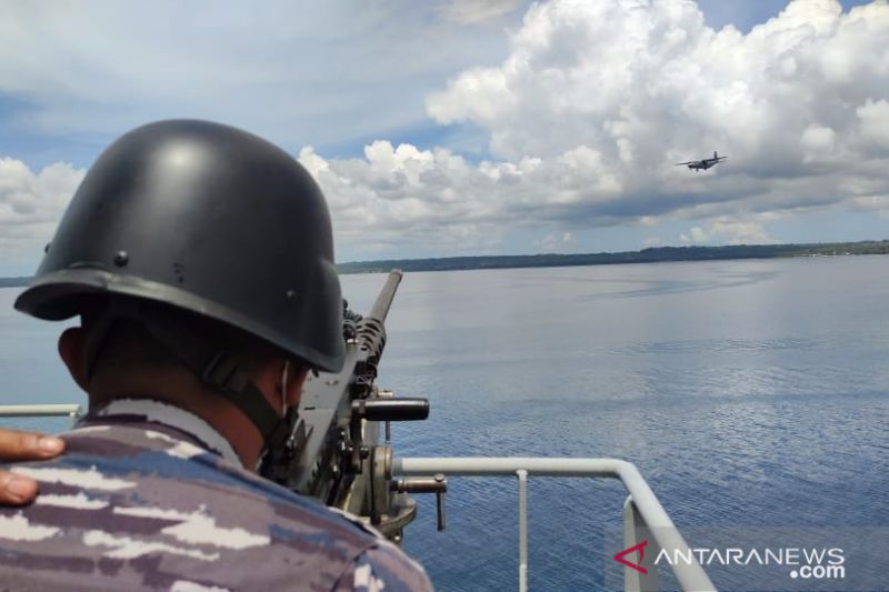 TNI AL Latih Kesiapan Alutsista di Perairan Arafuru