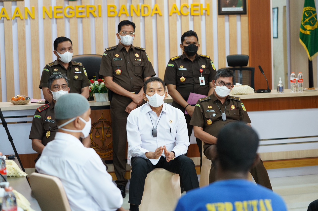 Disaksikan Jaksa Agung, Kejati Aceh Ekspose Penghentian Penuntutan Keadilan Restoratif