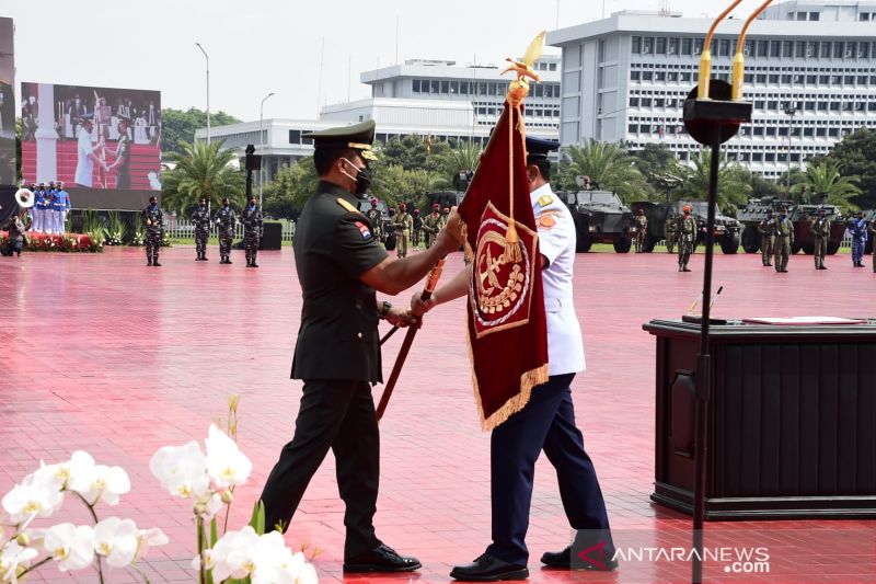 Sertijab Panglima TNI, Jenderal Andika Perkasa Siap Lanjutkan Program Marsekal Hadi