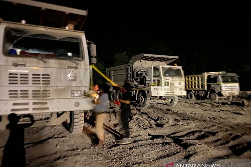 Dua WNA Cina dan Warga Batam Diamankan Polisi dari Lokasi Tambang Batubara Ilegal di Kalsel
