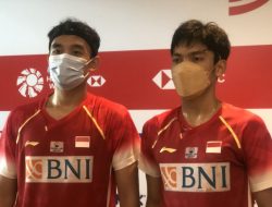 Kalahkan Rekan Pelatnas, Bagas/Fikri ke Babak Kedua di Indonesia Open