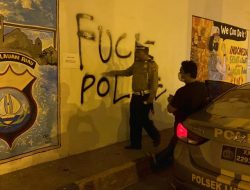  Enam Pelaku Vandalisme di Tempat Mural Polda Kepri Dimankan Polisi