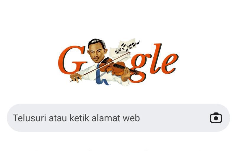 Peringatan Hari Pahlawan, Ismail Marzuki Tampil di Google Doodle