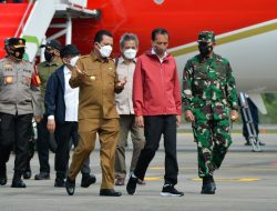 Gubernur Kepri Sambut Kedatangan Presiden RI Joko Widodo