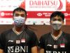 Pasangan Bagas/Fikri Merasa Puas Kalahkan Seniornya di Indonesia Masters