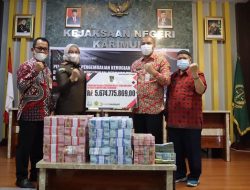 Kejari Karimun Selamatkan Uang Negara Rp5,674 Miliar dari Tersangka Korupsi Sekwan