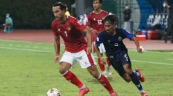 Babak Pertama: Indonesia vs Singapura Skor Imbang 1-1