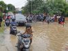 Sejumlah Kawasan Permukiman dan Jalan Protokol di Palembang Terendam Banjir
