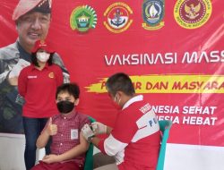 Binda Kepri Lanjutkan Vaksinasi Hari Kedua di Makodim 0315/Bintan