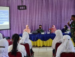 Lanud RHF Sosialisasikan SMA Pradita Dirgantara di SMPN 1 Tanjungpinang