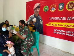 Target 500 Orang, Binda Kepri Gelar Vaksinasi Massal di Makodim 0315/Bintan