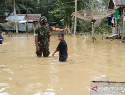 Hujan Guyur Penajam Paser Utara, Kelurahan Pemaluan Terendam Banjir