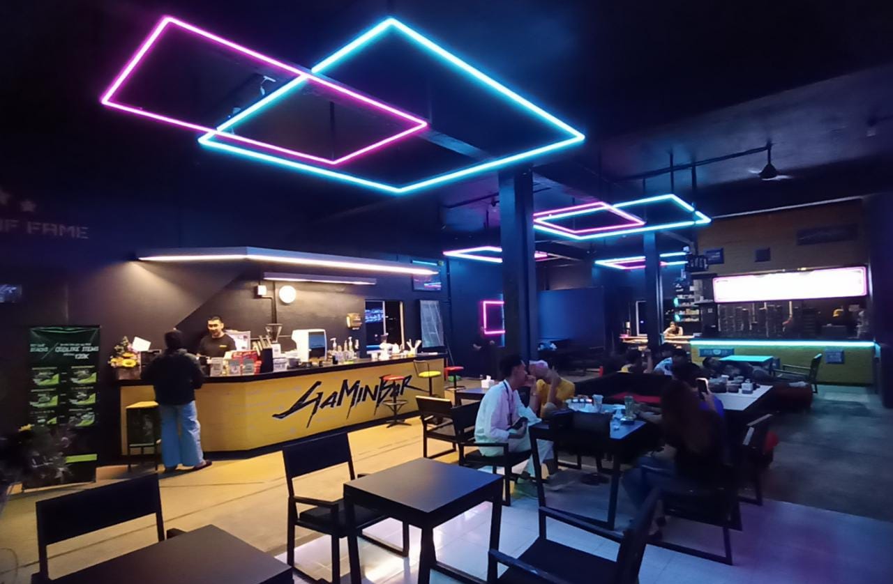 GamingBar, Kafe yang Siap Manjakan Para Gamers Milenial di Tanjungpinang