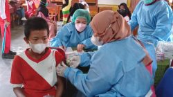 Sebanyak 7.749 Anak Usia 6-11 Tahun di Natuna Disuntik Vaksin COVID-19