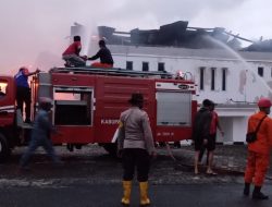 Gedung Kominfo Kabupaten Natuna Terbakar