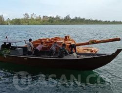Benda yang Ditemukan Nelayan Bintan Diduga Tank Amfibi