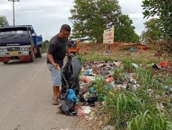 Tumpukan Sampah di Pinggir Jalan Kota Tanjungpinang Semakin Menjadi-jadi