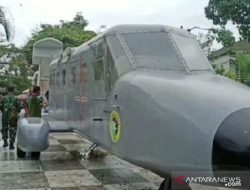 Pesawat Nomad dan Tank TNI AL Jadi Monumen di Madiun