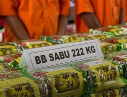 Tim Gabungan Gagalkan Penyelundupan 222 Kg Sabu di Aceh