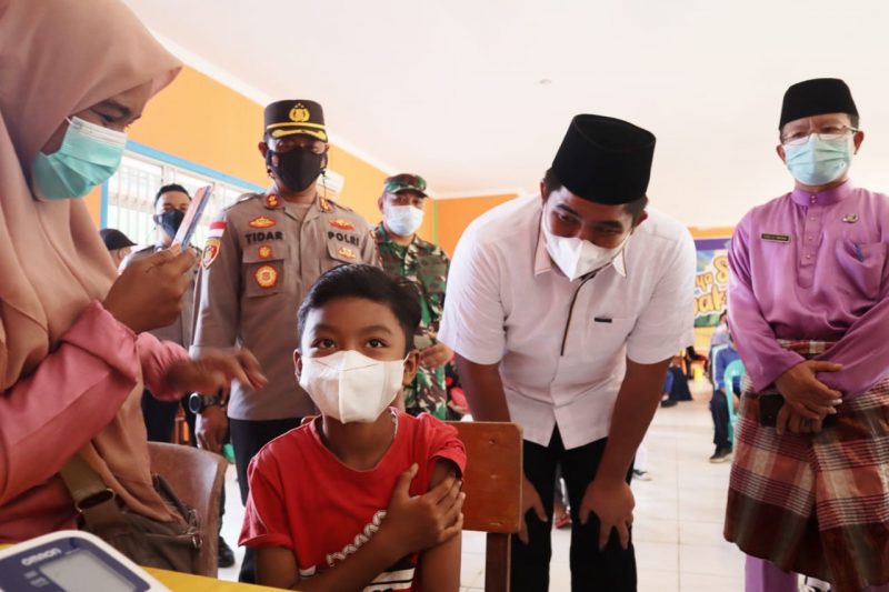 Capaian Vaksinasi Anak di Bintan Sudah 65 persen