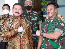 Jaksa Agung dan Panglima TNI Bertemu, Jenderal Andika Siap All Out Dukung Kejaksaan