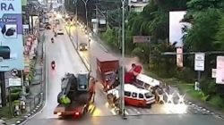 Truk Tronton Tabrak Mobil-Motor di Lampu Merah Balikpapan, 5 Orang Tewas