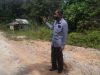Jalan Menuju Kantor Desa dan Sekolah Rusak di Natuna