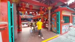 Sambut Tahun Baru Imlek 2022, Vihara Budhi Bakti Pasang 500 Lampion