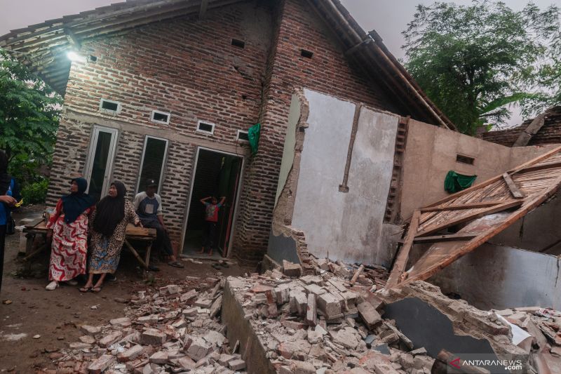 Sebanyak 36 Rumah Warga Rusak Akibat Diguncang Gempa di Kabupaten Lebak