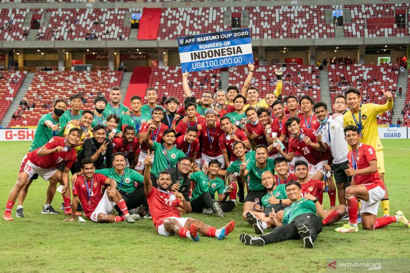 Presiden Jokowi Bangga Perjuangan Timnas Indonesia di Piala AFF