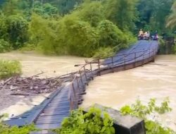 11 Jembatan di Aceh Timur Rusak Parah Usai Diterjang Banjir