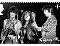Band Legendaris The Rolling Stones Diabadikan Dalam Perangko