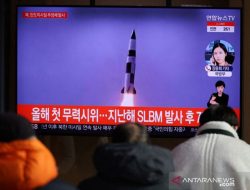 Rudal Balistik Korea Utara Kembali Diluncurkan dari Pantai Timur