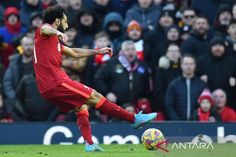 Mohamed Salah Cetak 150 Gol, Puas Bantu Liverpool Menang