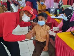 Binda Kepri dan Dinkes Batam Masifkan Vaksinasi Anak Usia 6-11 Tahun