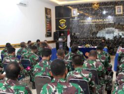 Yonmarhanlan IV Gelar RAPJ Primkopal Marinir 2021-2022