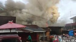 Pasar Bawah Bukittinggi Kembali Terbakar