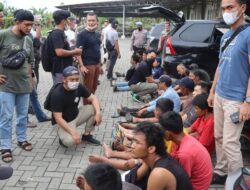 Petugas Gabungan Gerebek Kampung Narkoba di Sumut, 16 Orang Ditangkap
